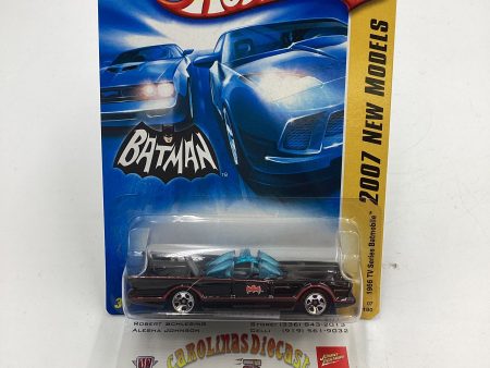 2007 Hot Wheels #15 1966 TV Series Batmobile Black 118E Discount