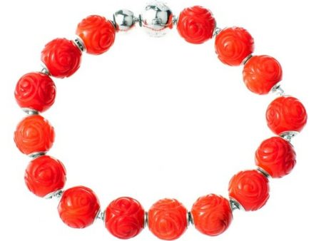 Ladies  Bracelet Thomas Sabo KT0147-870-10-L17 Red 20 cm Online now