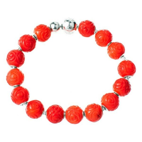 Ladies  Bracelet Thomas Sabo KT0147-870-10-L17 Red 20 cm Online now