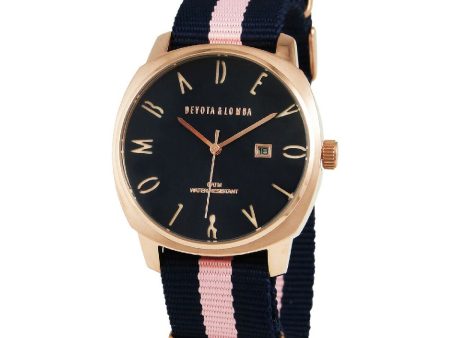 Unisex Watch Devota & Lomba DL008MSPBL-PK-03BLUE (Ø 42 mm) on Sale