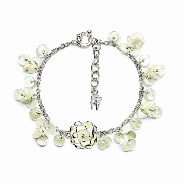 Ladies  Bracelet Folli Follie 2B14F003WW 23 cm Discount