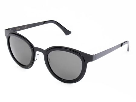 Unisex Sunglasses LGR FELICITE-BLACK-01 Ø 47 mm Online Hot Sale