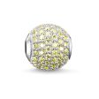 Ladies  Beads Thomas Sabo K0123-051-33 Green 1,1 cm Discount