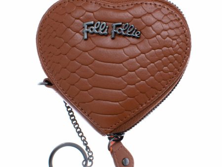 Purse Folli Follie WA14P025WK Brown Leather (11 x 11 x  cm) Online