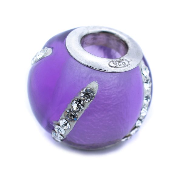 Ladies  Beads Viceroy VMM0311-27 Purple 1 cm For Discount