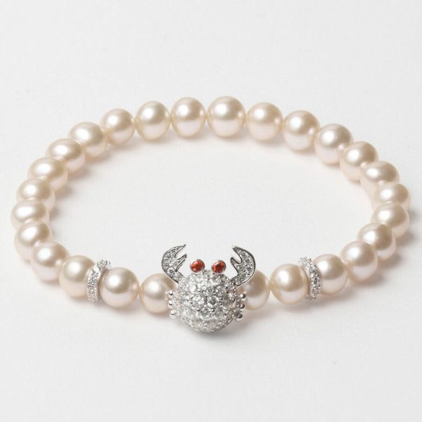 Ladies  Bracelet Lancaster JLA-BR-CRAB-3-WH 16 mm Discount