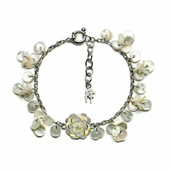 Ladies  Bracelet Folli Follie 2B14F003WW 23 cm Discount