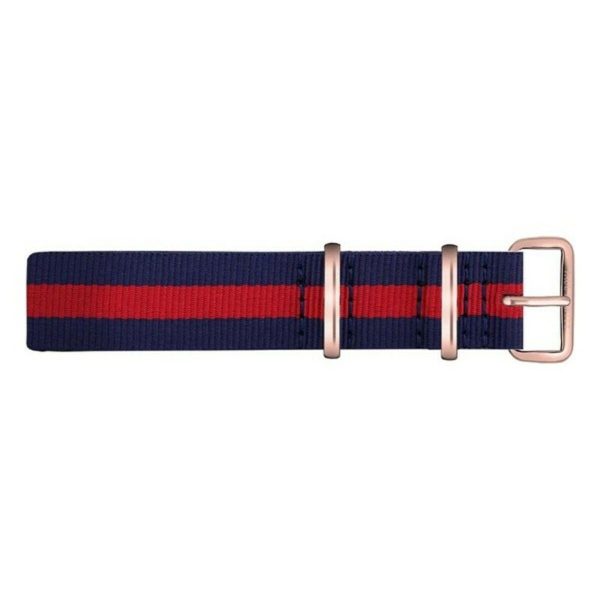 Watch Strap Paul Hewitt PH-SA-R-St-B-NR-20S Blue Red For Sale