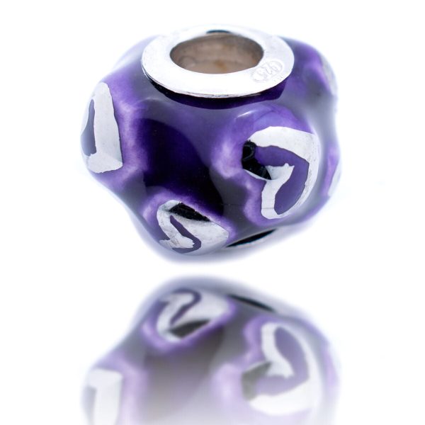 Ladies  Beads Viceroy VMM0289-07 Purple 1 cm Online Hot Sale