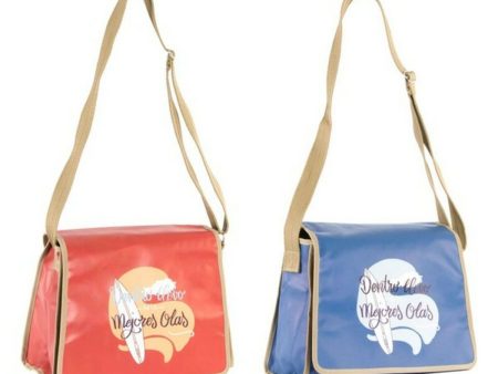 Shoulder Bag DKD Home Decor Olas Surf 35 x 13 x 26 cm (2 Units) on Sale