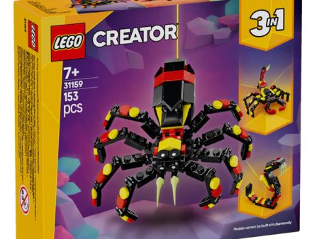 31159 LEGO CREATOR 3IN 1 Wild Animals: Surprising Spider Online Hot Sale