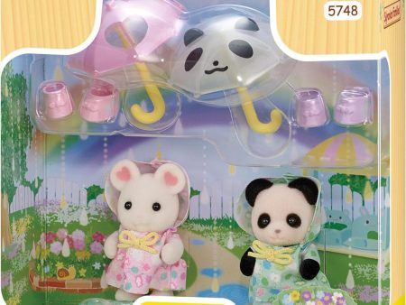 SYLVANIAN FAMILIES Nursery Friends -Rainy Day Duo Online Hot Sale