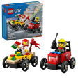 60458 LEGO CITY Pizza vs. Fire Truck Race Car Pack Online Hot Sale