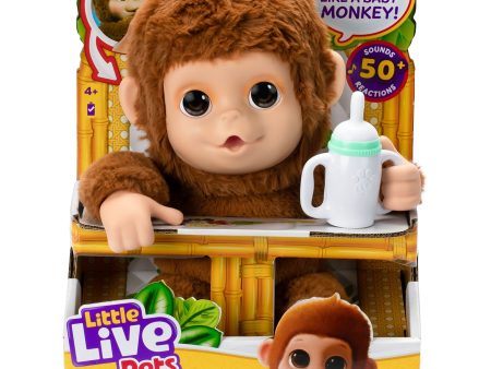 Little Live Pets My Baby Monkey Plush Online Hot Sale