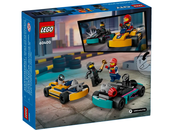 60400 LEGO CITY GO-KARTS AND RACE DRIVERS Online now