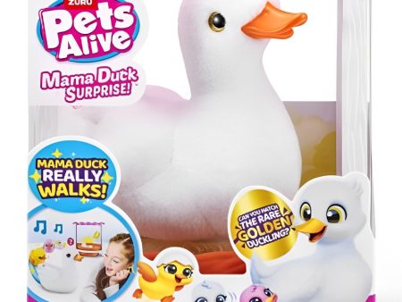 ZURU PETS ALIVE MAMA & BABY SURPRISE S1 MAMA DUCK Sale