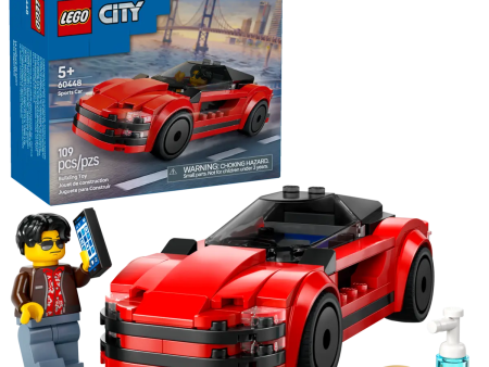 60448 LEGO CITY Red Sports Car For Cheap