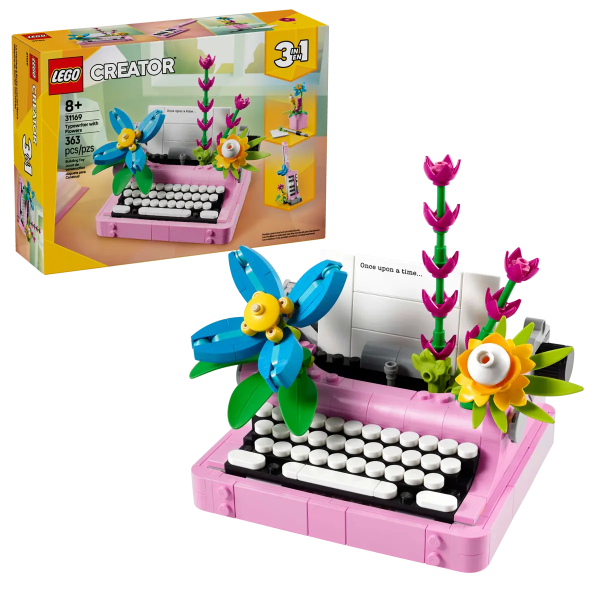 31169 LEGO CREATOR Typewriter with Flowers Fashion