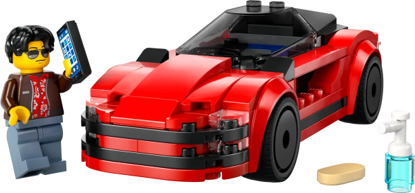 60448 LEGO CITY Red Sports Car For Cheap