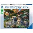 RAVENSBURGER WOLVES IN SPRING 1500PC Online Sale