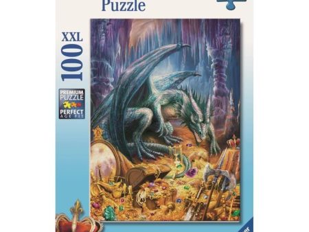 RAVENSBURGER DRAGONS TREASURE 100PC on Sale