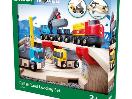 BRIO RAIL & ROAD LOADING SET For Sale