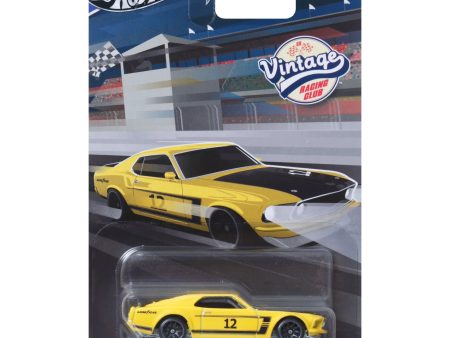 HRT81 HOTWHEELS VINTAGE RACING CLUB 1969 FORD MUSTANG BOSS 302 For Sale