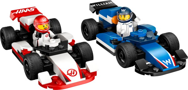 60464 LEGO CITY F1® Williams Racing & Haas F1® Race Cars on Sale