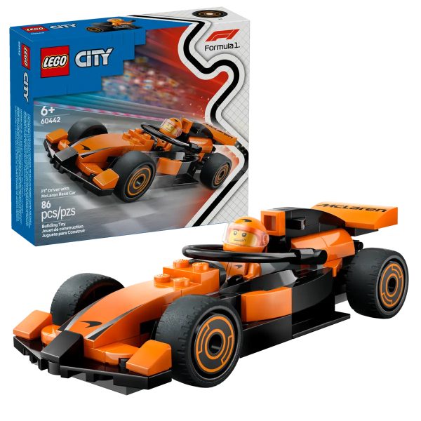 60442 LEGO CITY F1® Driver with McLaren Race Car Online Sale