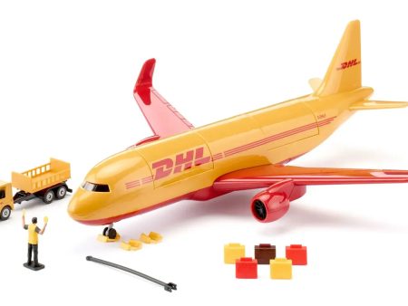 SIKU DHL CARGO AIRCRAFT WITH ACCESSORIES Online Sale