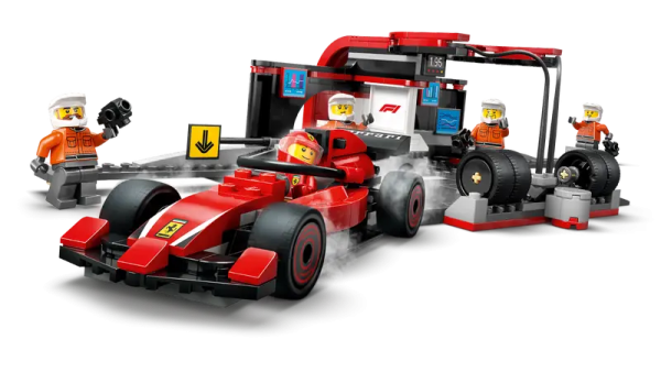 60443 LEGO CITY F1® Pit Stop & Pit Crew with Ferrari Car Cheap