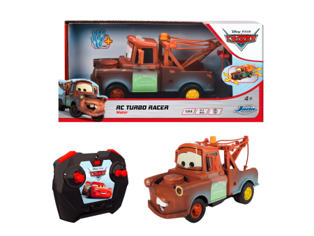 Disney Pixar Cars Jada 1:24 RC Turbo Racer Mater Cheap