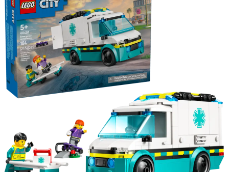 60451 LEGO CITY Emergency Ambulance Cheap