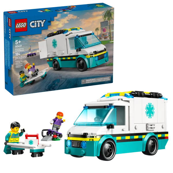 60451 LEGO CITY Emergency Ambulance Cheap