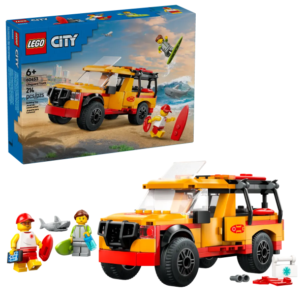 60453 LEGO CITY Lifeguard Beach Rescue Truck Supply