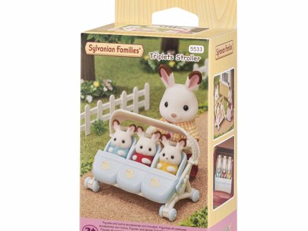 SYLVANIAN FAMILIES TRIPLETS STROLLER Online