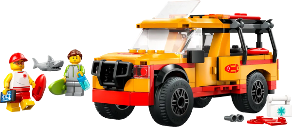 60453 LEGO CITY Lifeguard Beach Rescue Truck Supply