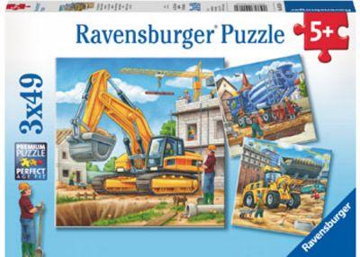 RAVENSBURGER CONSTRUCTION VEHICLE 3X49 Online