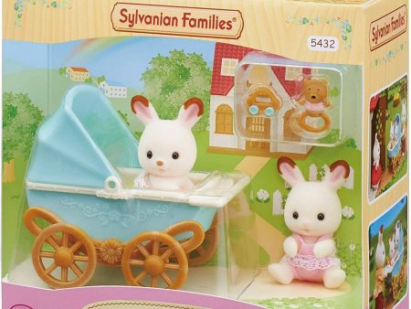 SYLVANIAN FAMILIES  CHOCOLATE RABBIT TWINS SET Online