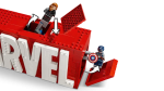 76313 LEGO MARVEL MARVEL Logo & Minifigures Online